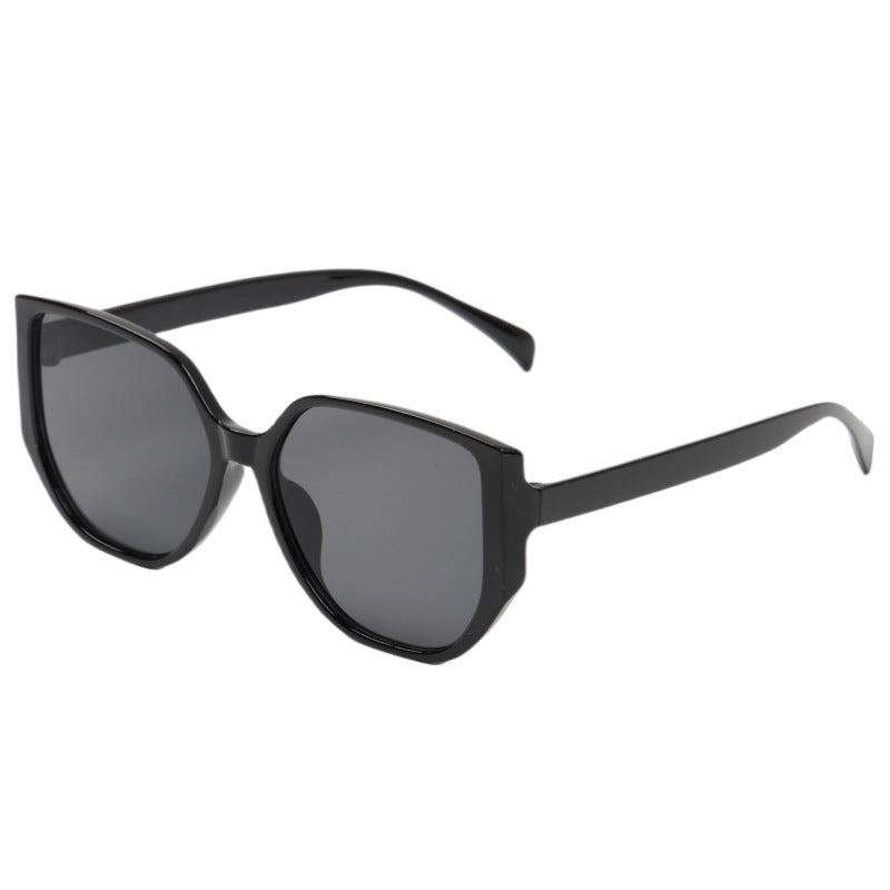 Women's fashionable oversized sunglasses with animal pattern Bowlift