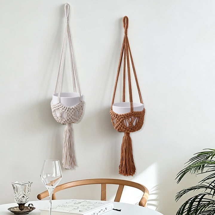 Stylish Macramé Hanging Planter