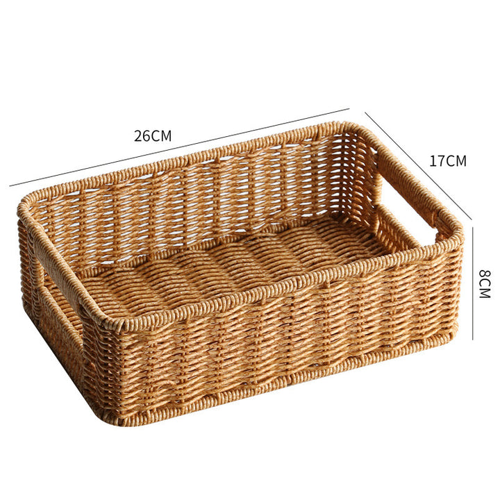 Versatile Woven Storage Tray Bowlift