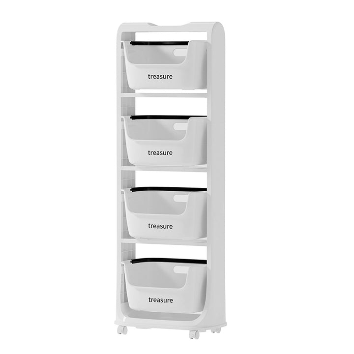 Multi-Tier Storage Organizer with Baskets Bowlift