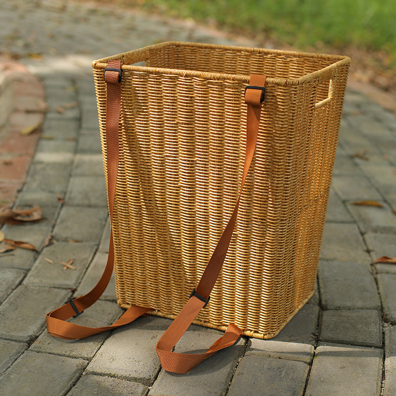 Handcrafted Woven Laundry Hamper Bowlift