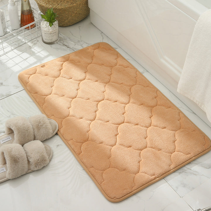 Quilted Comfort Bath Mat