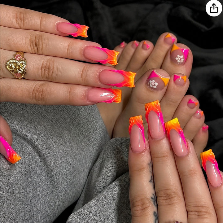Premium Nail Design Fingernails Bowlift