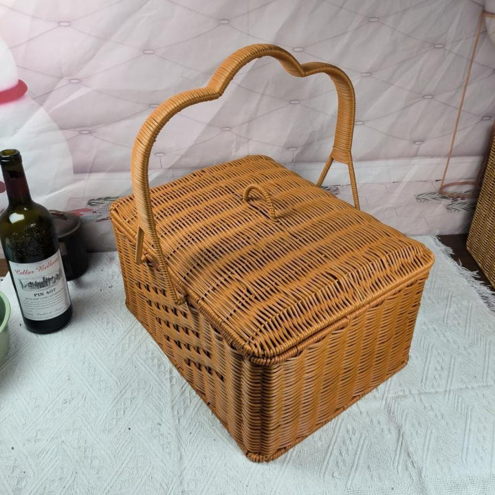 Woven Storage Basket Bowlift