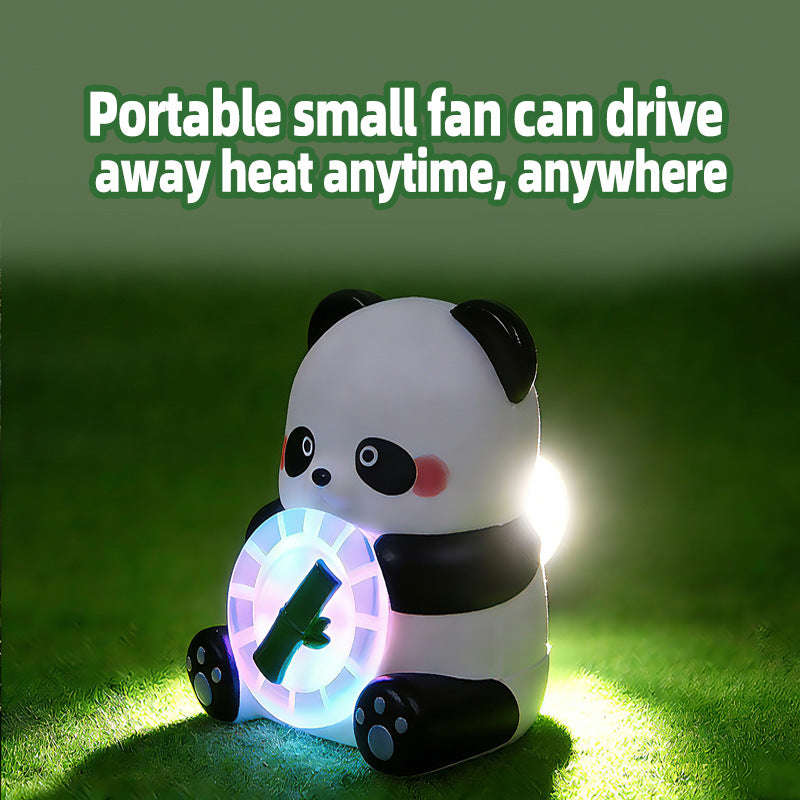Unisex Mini Hand Fan with integrated LED lighting and USB charging option Bowlift