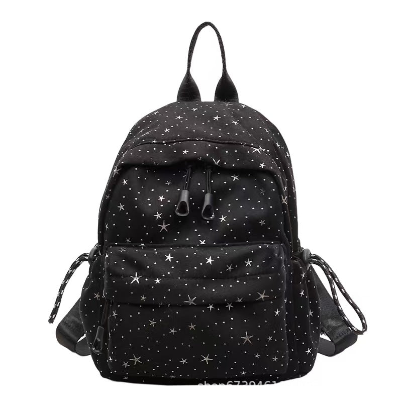 Backpack with Water-Repellent Material and Practical Organizational Pockets Bowlift