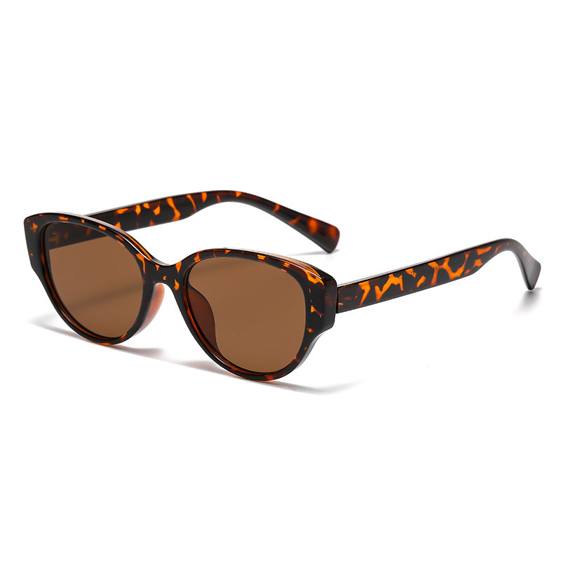 Women's Cat-Eye Sunglasses with UV Protection and Fashionable Frame Bowlift