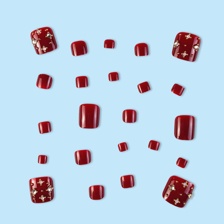 Nail art set with elegant design and glitter accents Bowlift