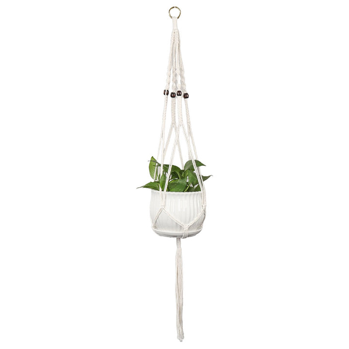Plant-hanging macrame shelf Bowlift