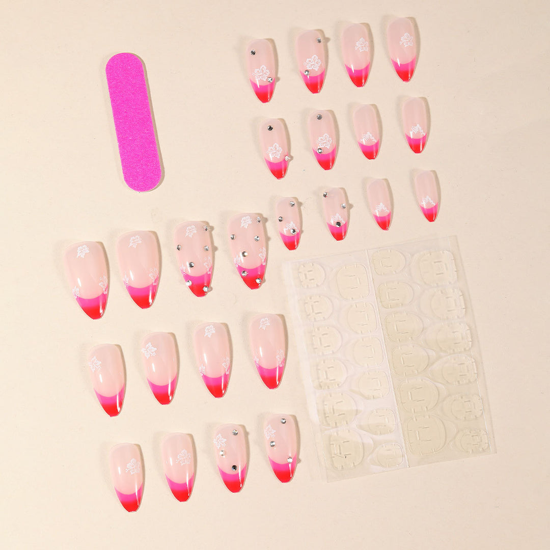 Artistic Ombre Nail Art Extensions Bowlift