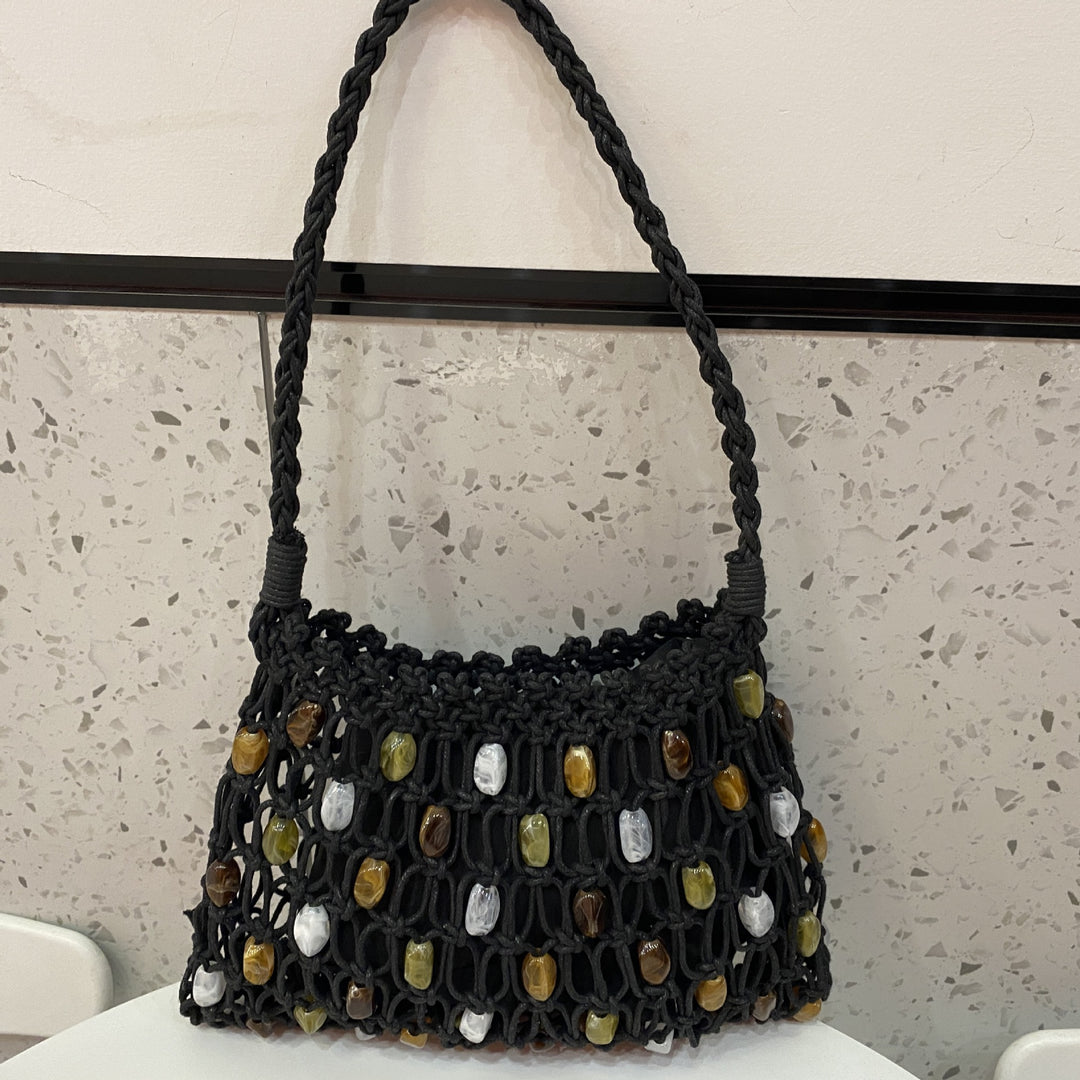 Hand-knotted fashion bag Bowlift
