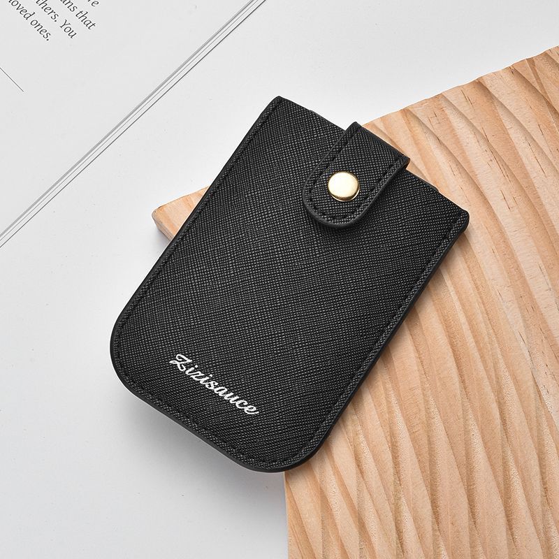 Elegant Leather Card Holder Bowlift