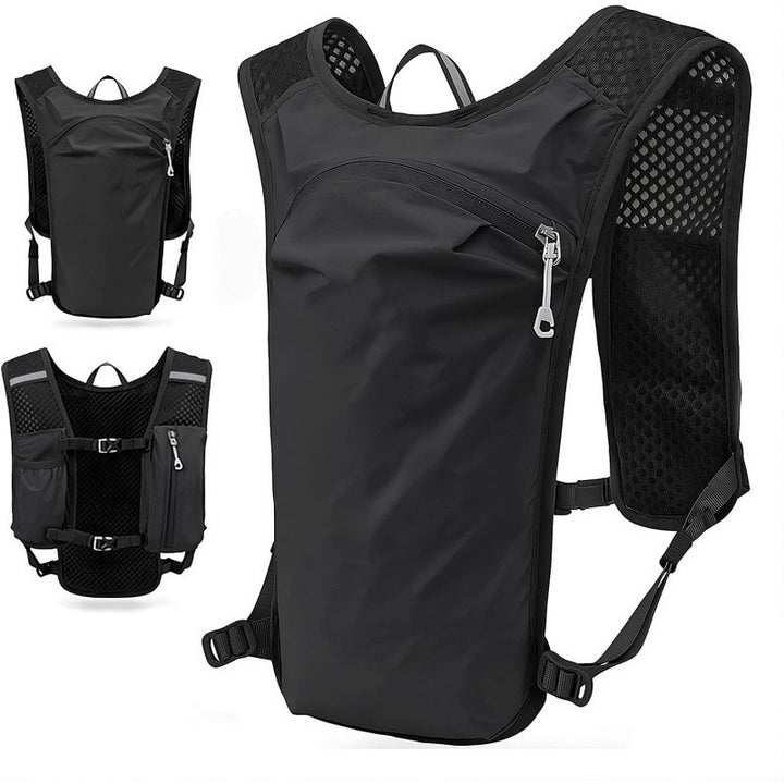 Sporty Hydration Backpack with Breathable Mesh Inserts Bowlift