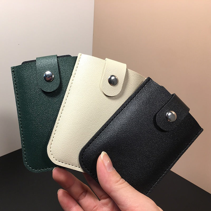Stylish Leather Card Holder Wallet Bowlift