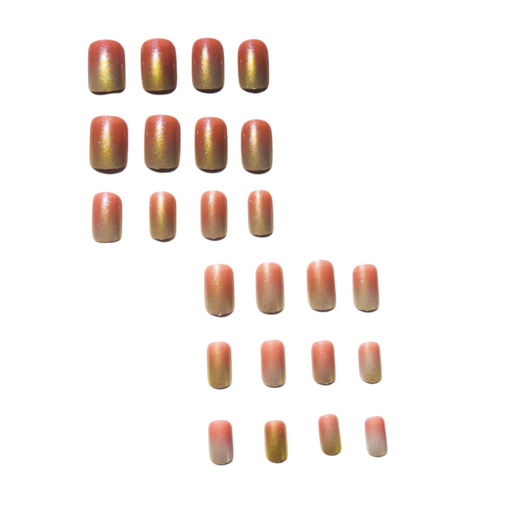 Glamorous artificial nails in elegant gradient Bowlift