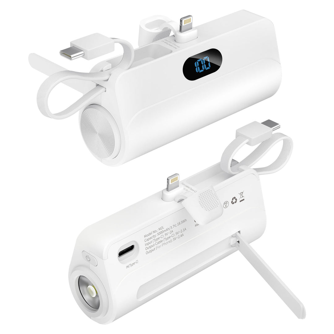 Portable power bank with integrated speaker Bowlift
