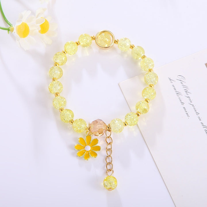 Elegant bracelet with flower pendant Bowlift