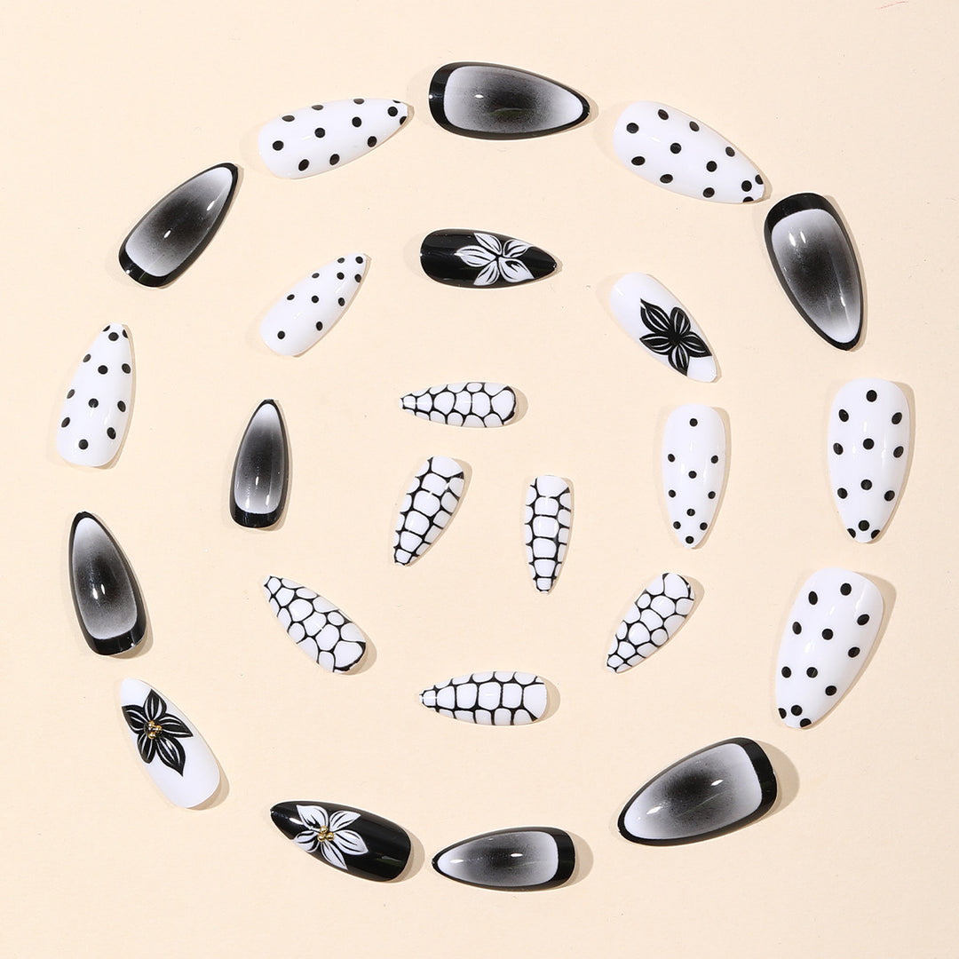 Artistic Acrylic Nail Art Bowlift