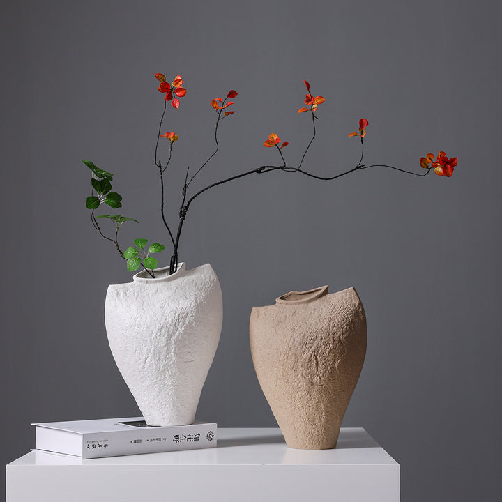 Abstract Shaped Decorative Ceramic Vase