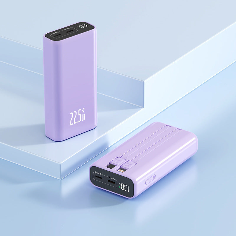 Powerbank with digital power display and high-speed charging Bowlift