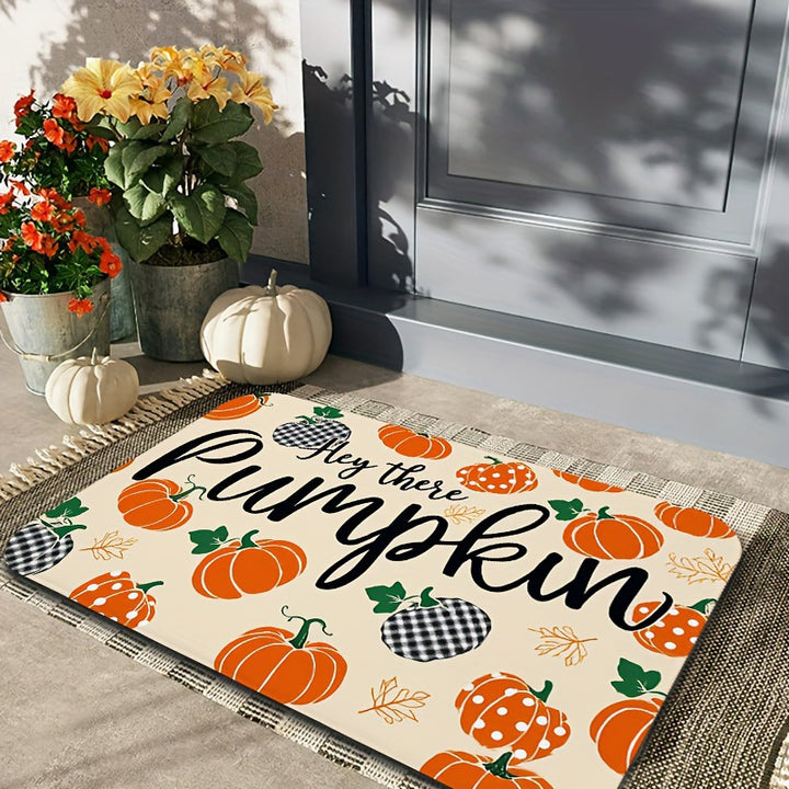 Fall-Themed Decorative Door Mat Bowlift