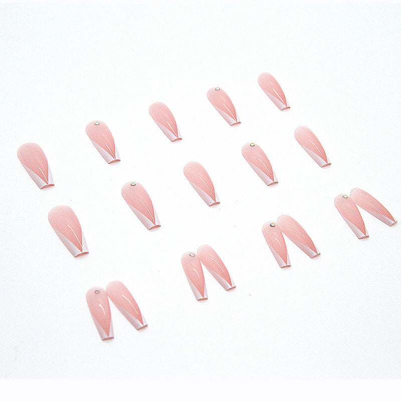 Artificial nail tips with elegant design Bowlift