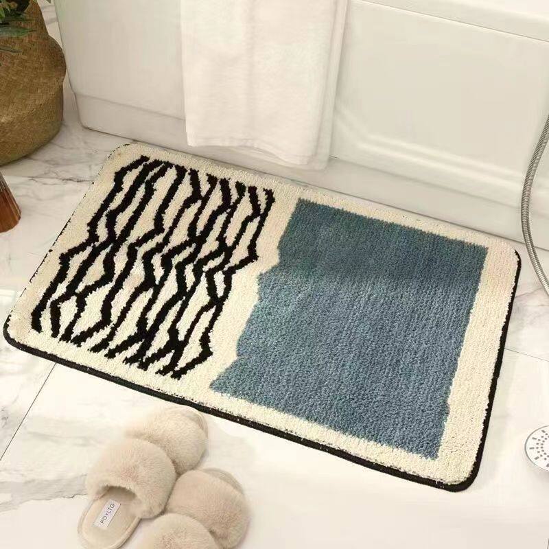 Modern Abstract Pattern Bath Mat Bowlift