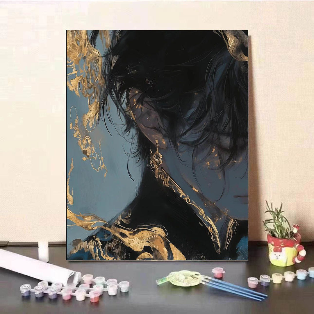 Artistic Portrait Canvas Artwork Bowlift