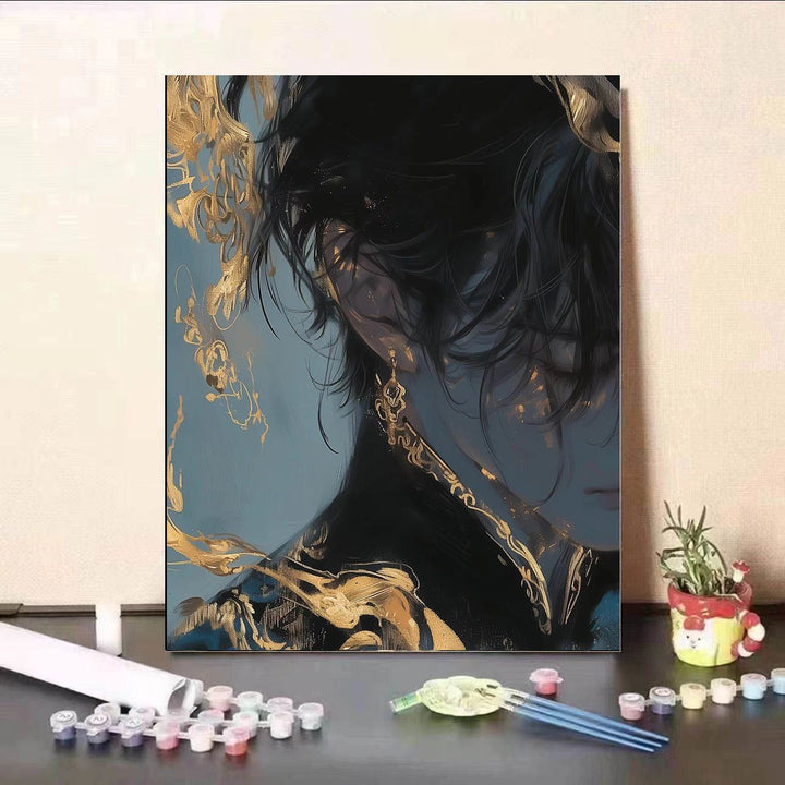 Artistic Portrait Canvas Artwork Bowlift