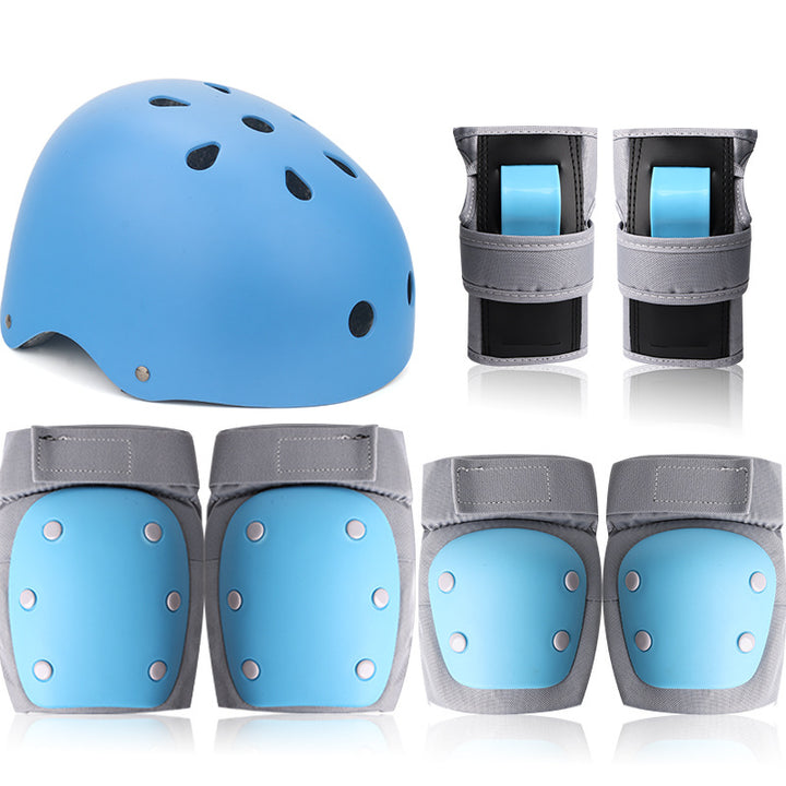 Safety Skating Helmet and Protective Gear Set Bowlift