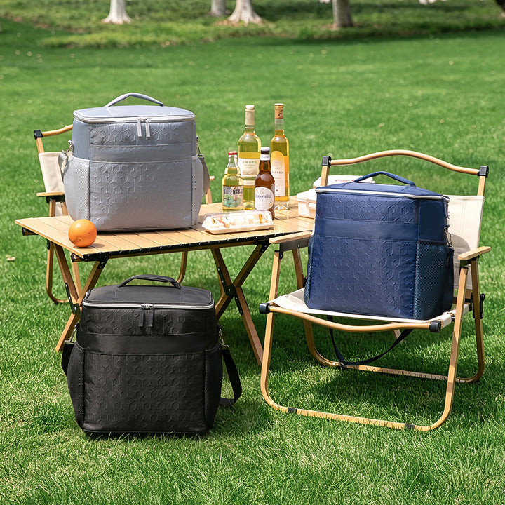 Insulated Cooler Bag with Practical Side Pockets Bowlift