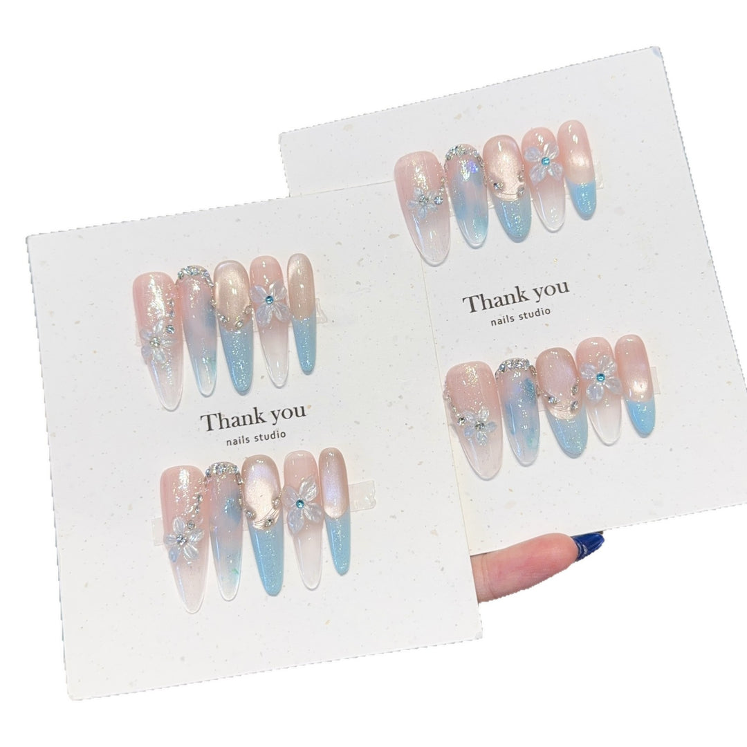 Elegant Artificial Nail Tips Set Bowlift