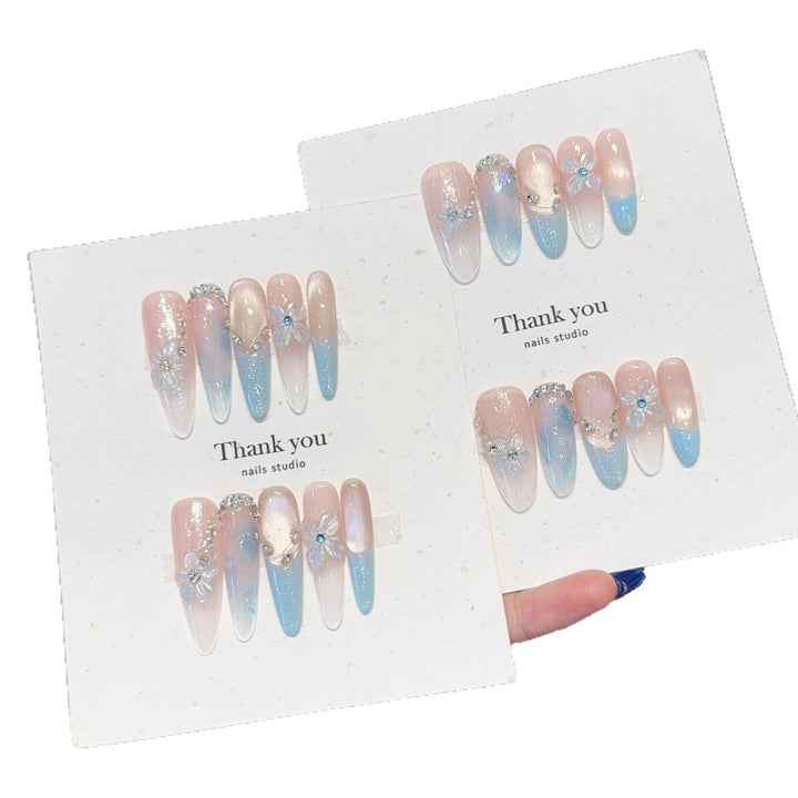 Elegant Artificial Nail Tips Set Bowlift