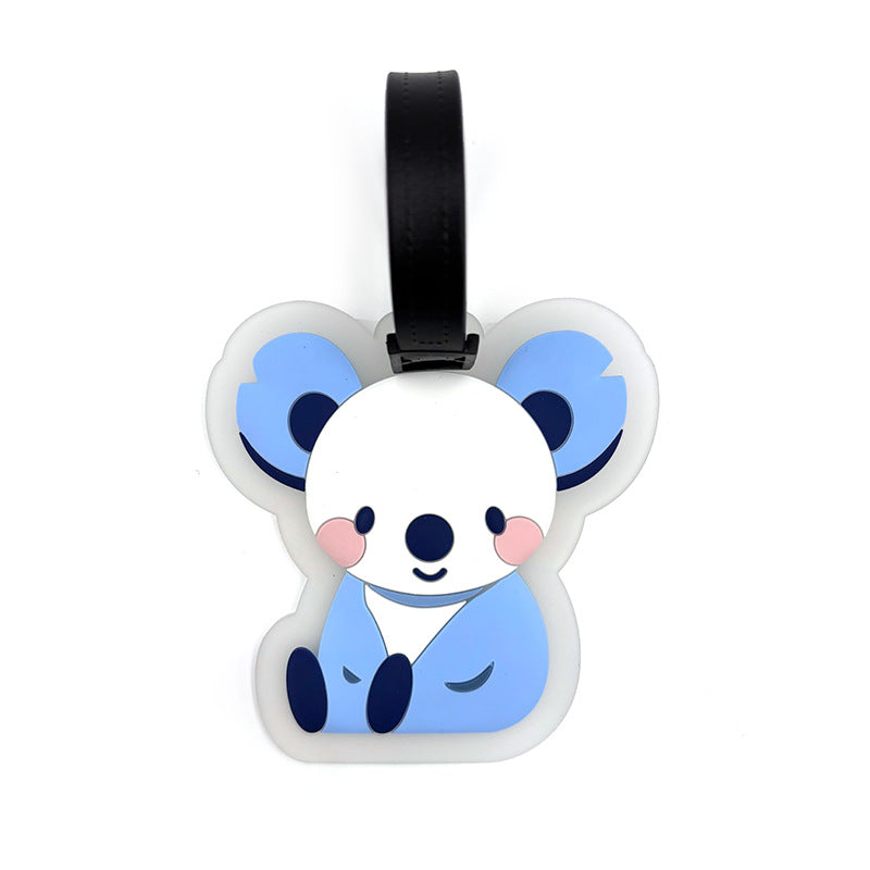 Unisex Animal-Themed Luggage Tag Bowlift