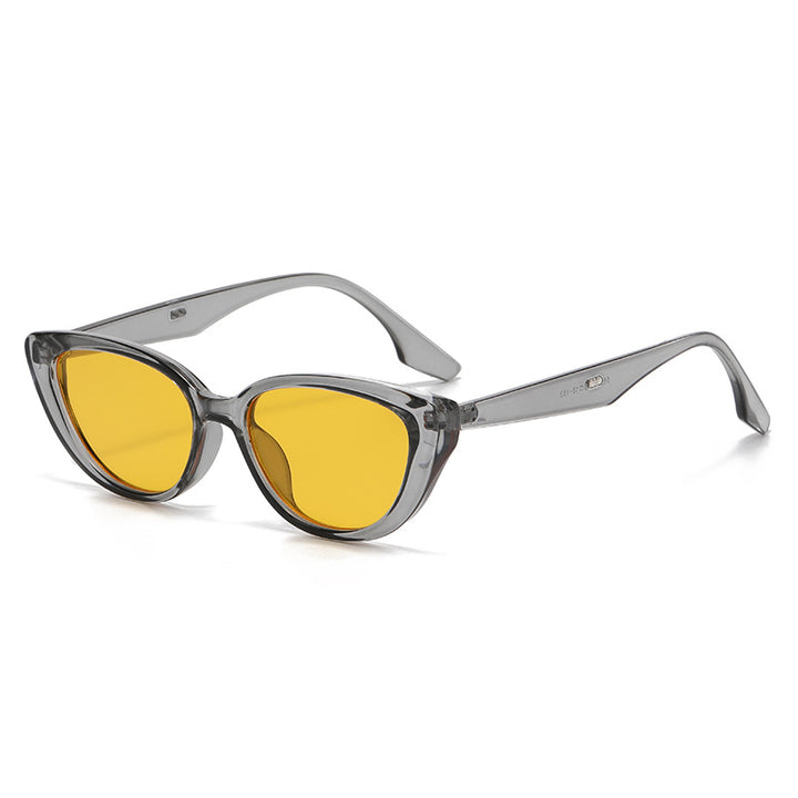 Women's Cat-Eye Sunglasses with Stylish Tortoiseshell Design Bowlift