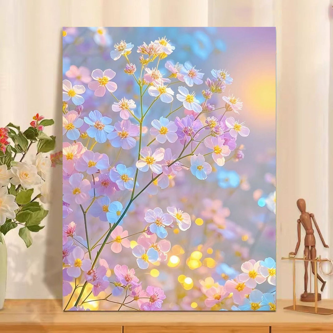 Floral Themed Inspirational Wall Art Bowlift
