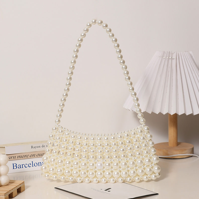 Fashionable Pearl Handbag Bowlift