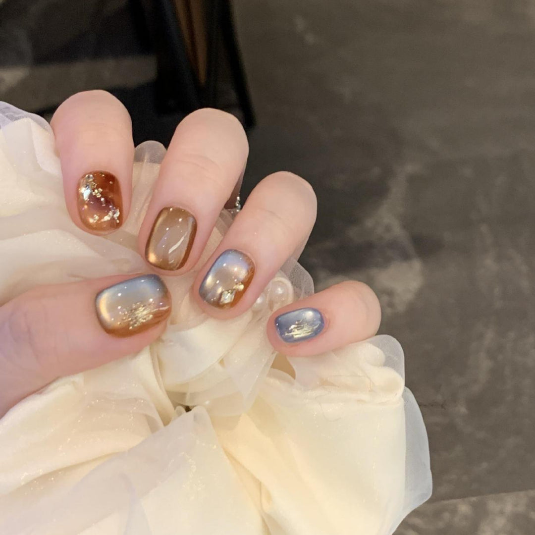 Art Nails In Elegant Gradient Color Bowlift