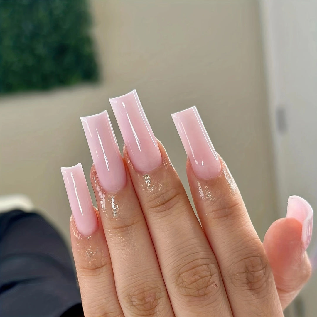 Artificial nail set with elegant gloss and modern design Bowlift