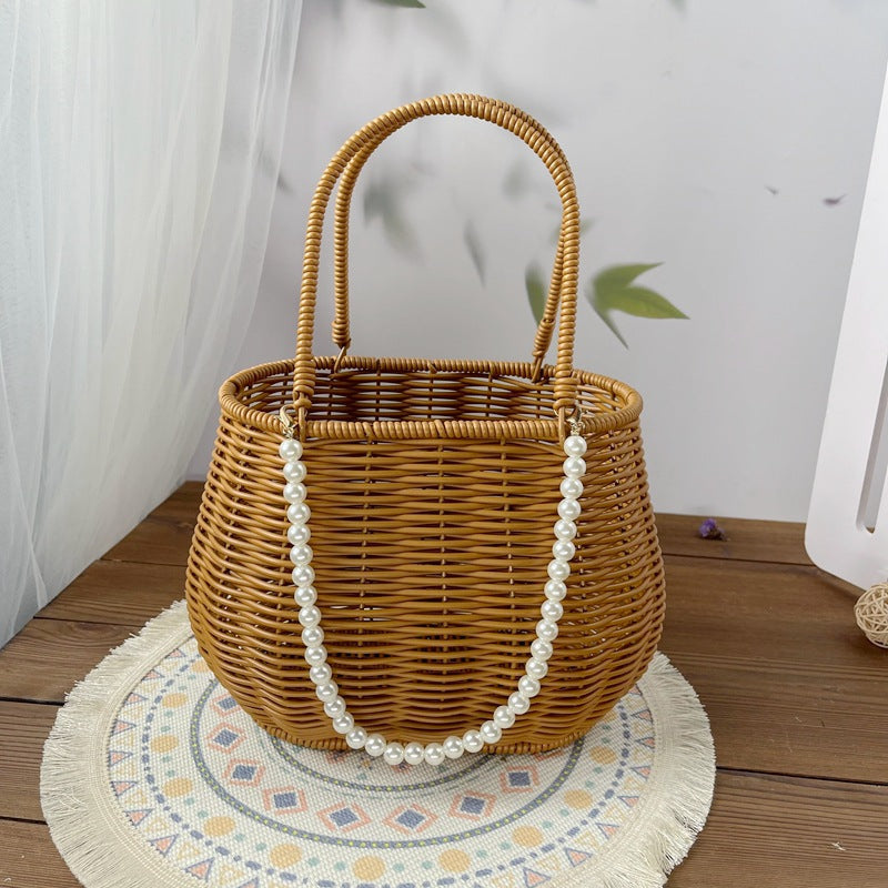 Women Diamond-shaped Handheld Basket Bowlift
