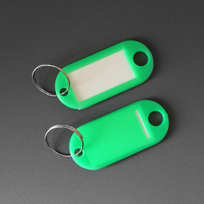 Unisex Multifunctional Label Tags with Transparent Window Bowlift