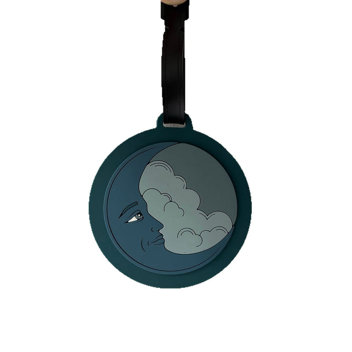 Whimsical Sun-Themed Luggage Tag Bowlift