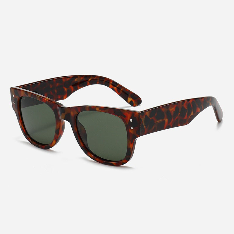 Men's Retro-Inspired Wide Frame Sunglasses Bowlift