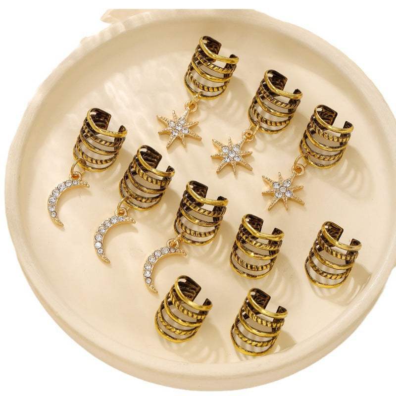 Stylish hair clips with shell pattern Bowlift