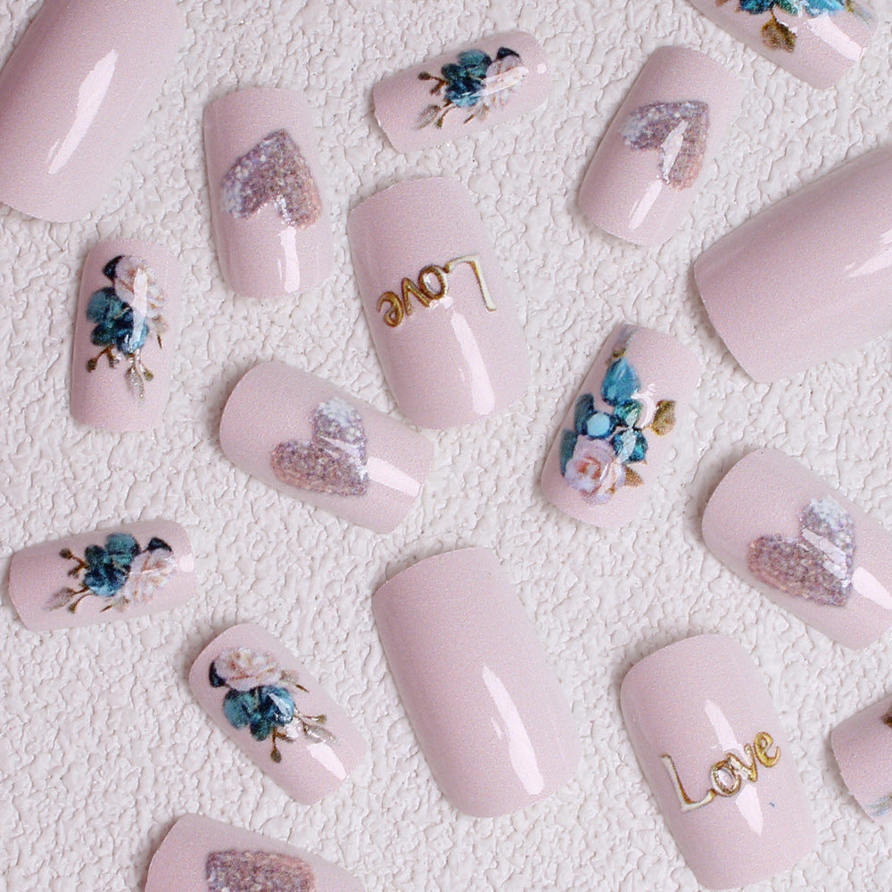 Floral-Inspired Press-On Nails Bowlift