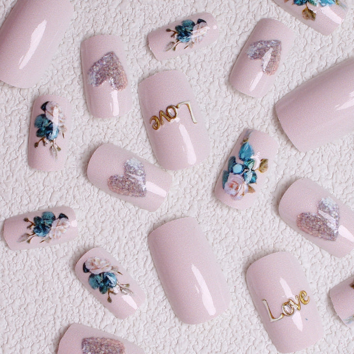 Floral-Inspired Press-On Nails Bowlift
