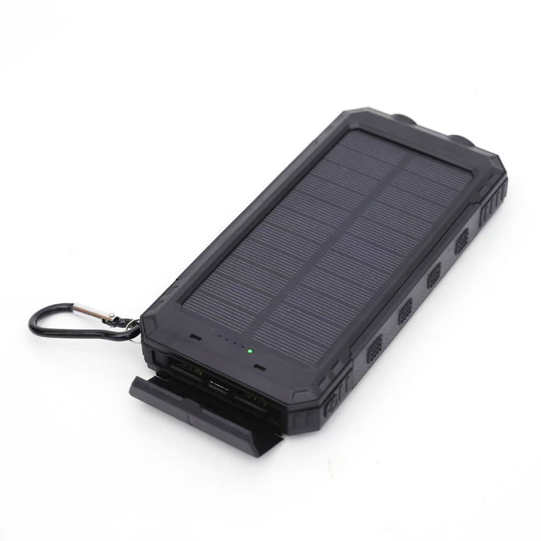 High-performance solar power bank with waterproof housing and multiple charging ports Bowlift