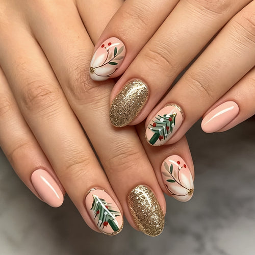 Holiday-Themed Nail Art Set Bowlift