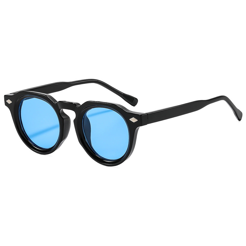 Retro-Inspired Round Frame Sunglasses Bowlift