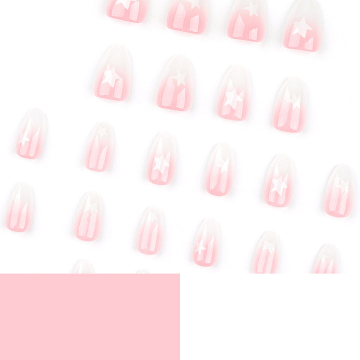 Artful Nail Art with Star Motif Bowlift